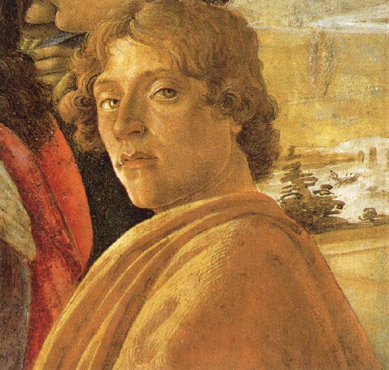 Sandro Botticelli Self-Portrait china oil painting image